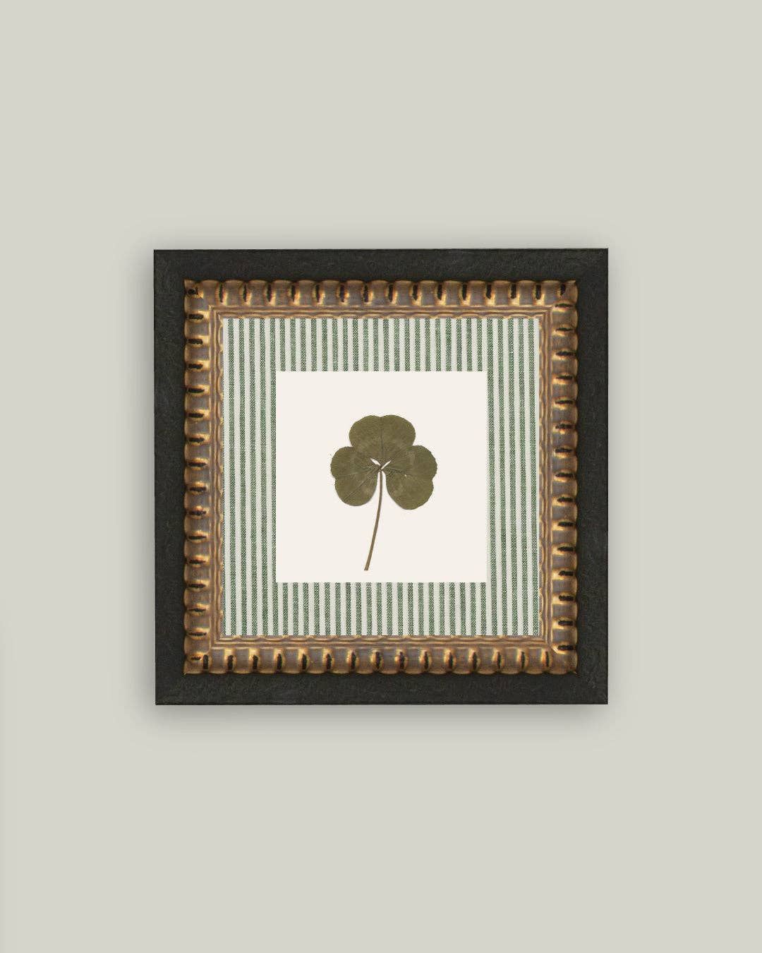Clover on Stripes Mini Artwork