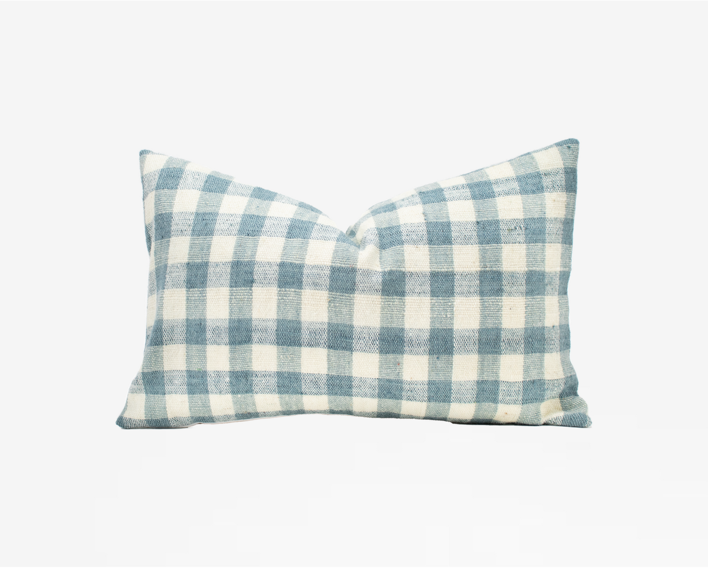 Reva Check - Mist Pillow with Down Insert