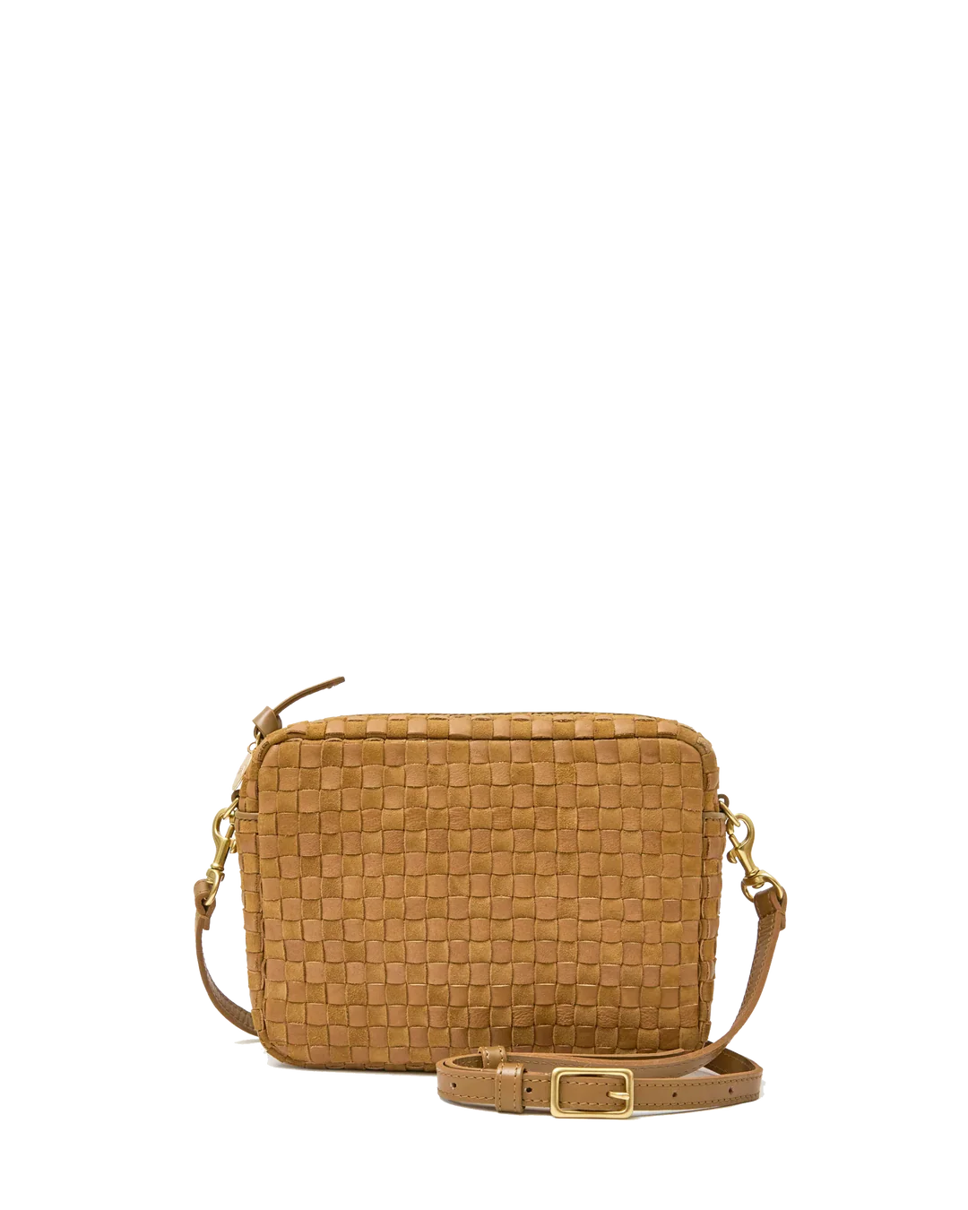 Clare V. Midi Sac Woven Crossbody Bag
