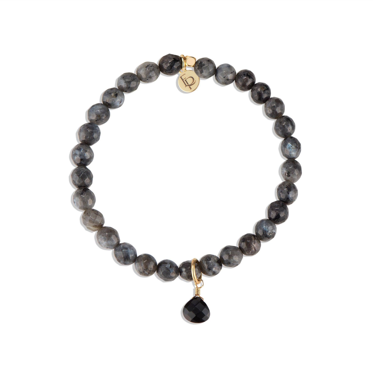 Royal Gemstone Bracelet Black Labradorite