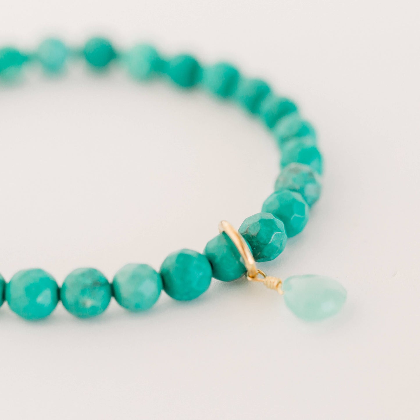 Royal Gemstone Bracelet Green Turquoise