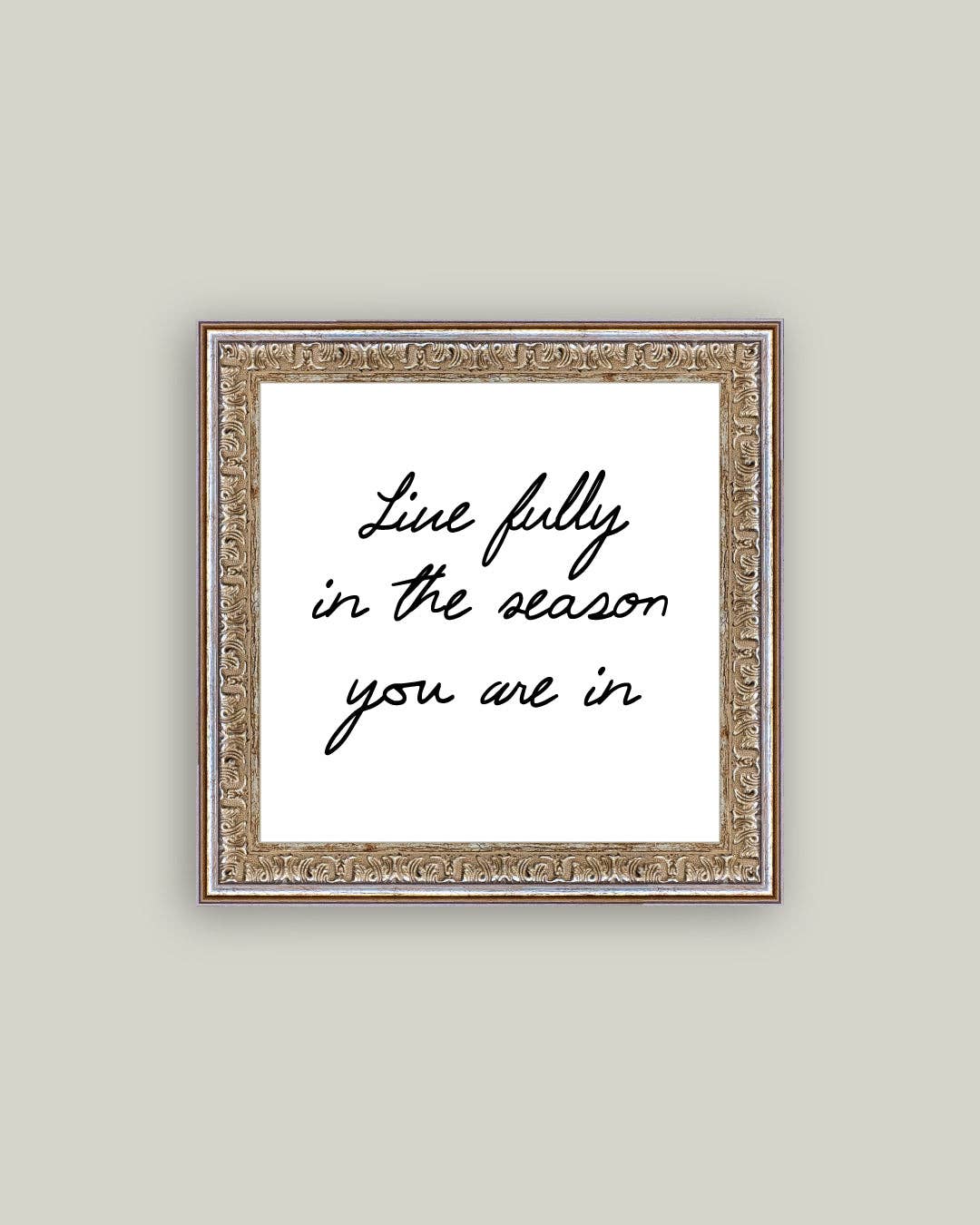 Live Fully Mini Artwork