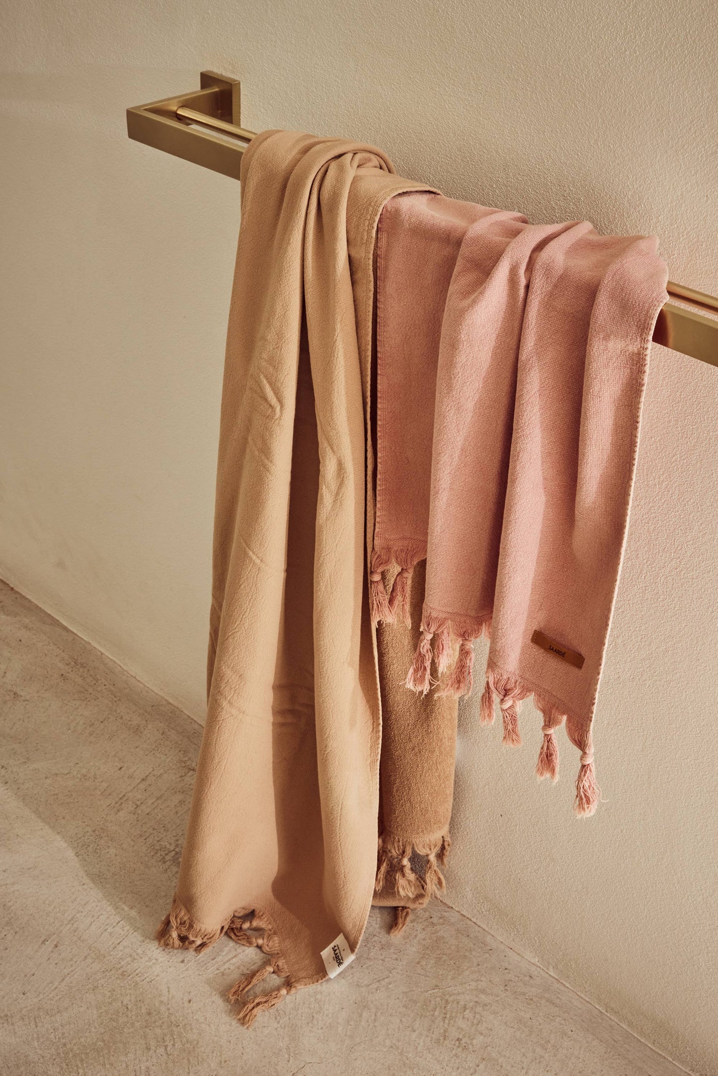 Vintage Wash Towel Collection in Nutmeg