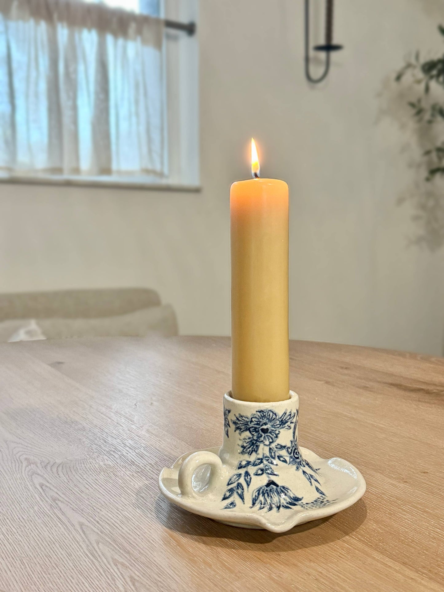 Hand-painted Eloise Candle Holder