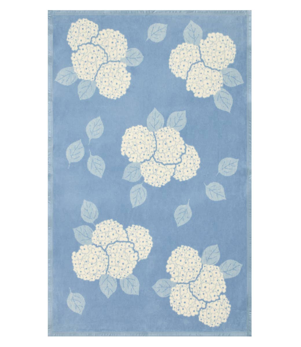 Hydrangeas Bluebell Blanket