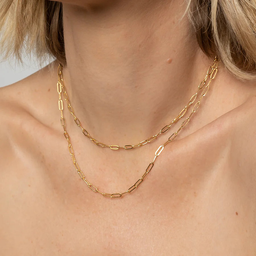 Thatch Finn Paperclip Necklace