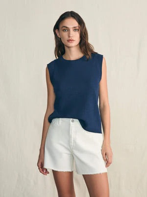 muscle tank navy/blue