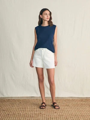 muscle tank navy/blue