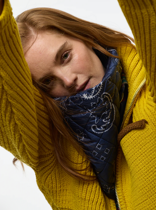 The Pullover - Navy Bandana