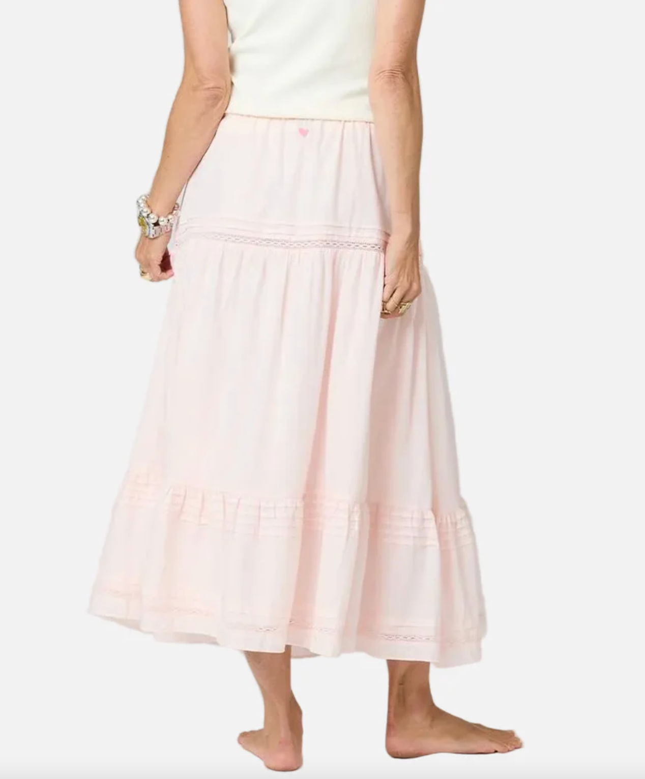 Vacance Pintuck Skirt