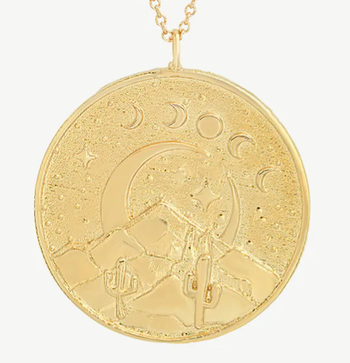 Desert Token Necklace