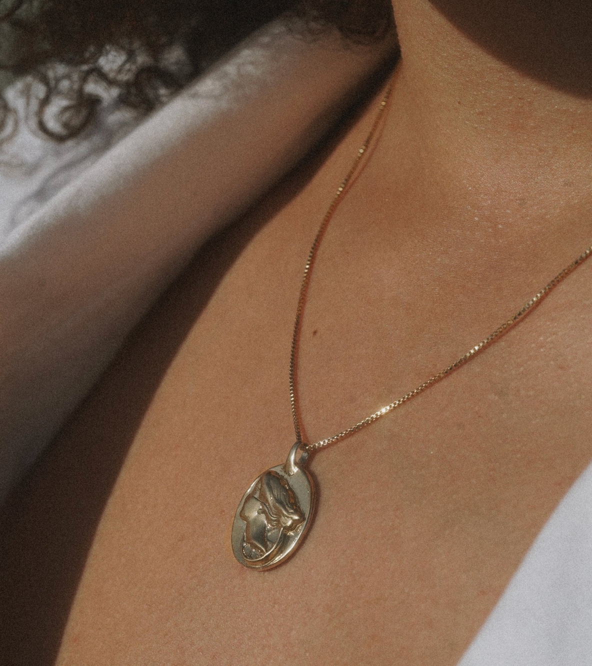Fortuna Bronze Necklace