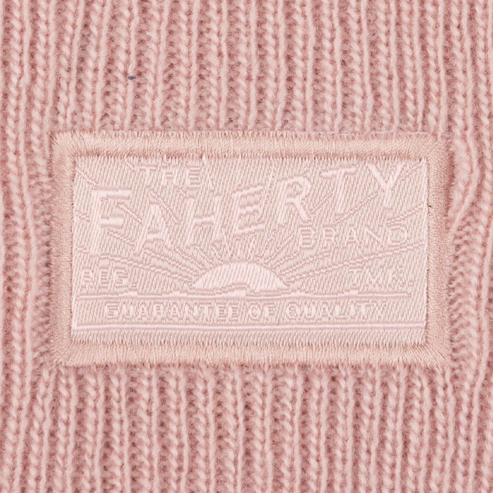 Faherty Essential Beanie - Misty Rose