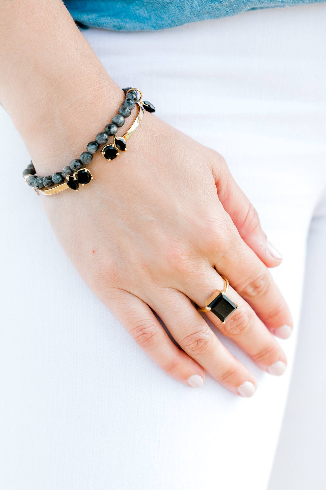 Royal Gemstone Bracelet Green Turquoise