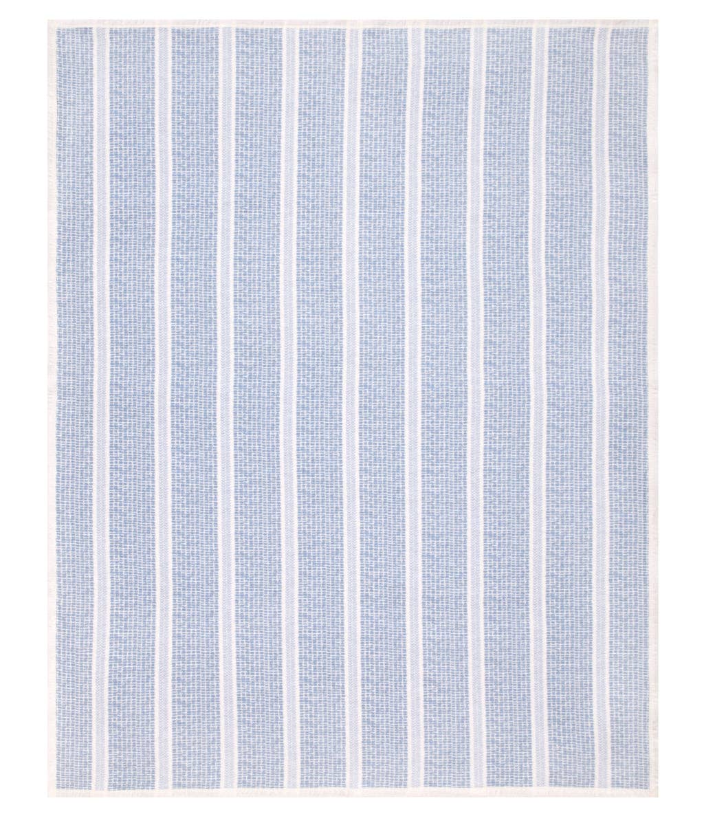 Market Stripe Fog Blanket