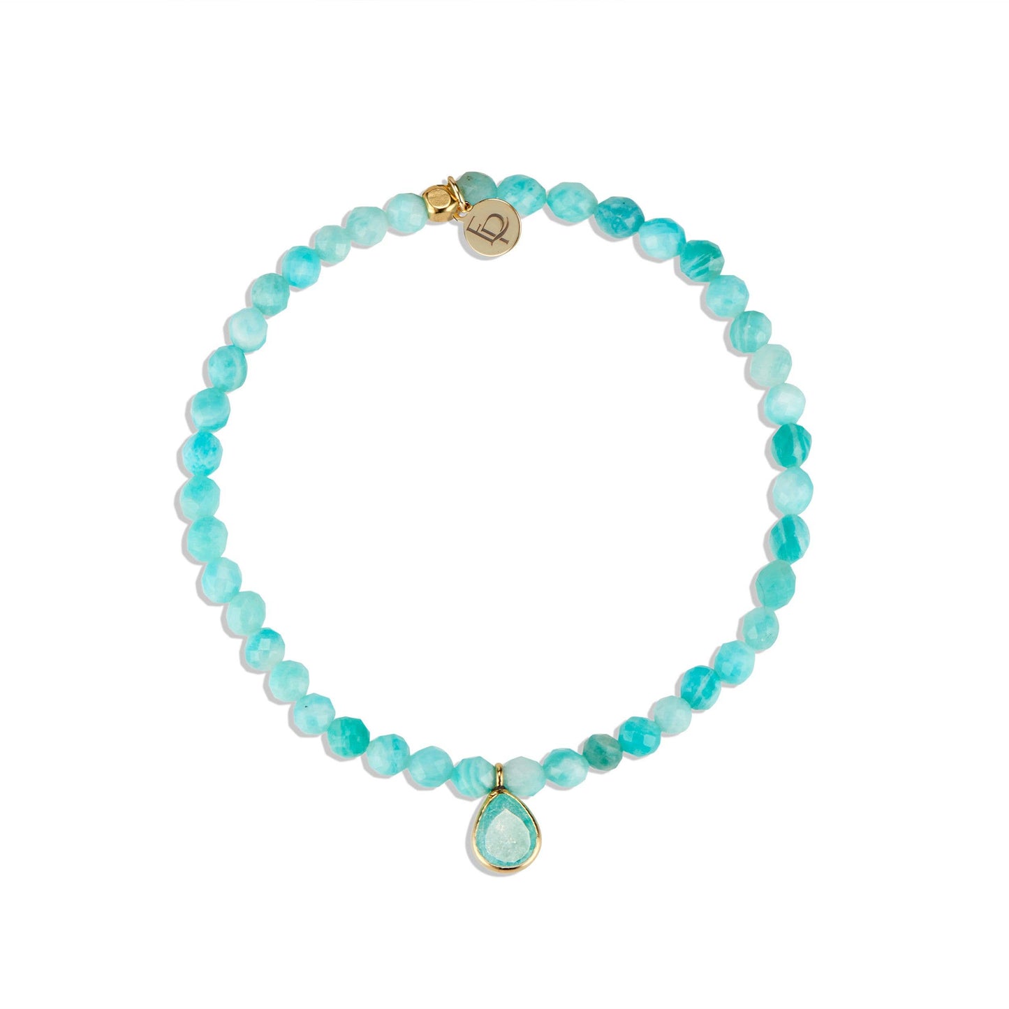 Posh Mini Beaded Bracelet Amazonite