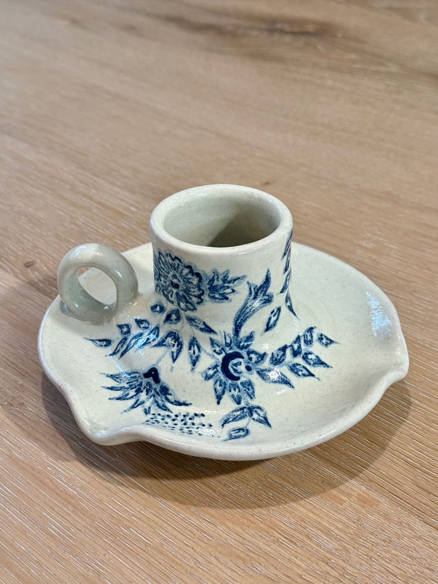 Hand-painted Eloise Candle Holder