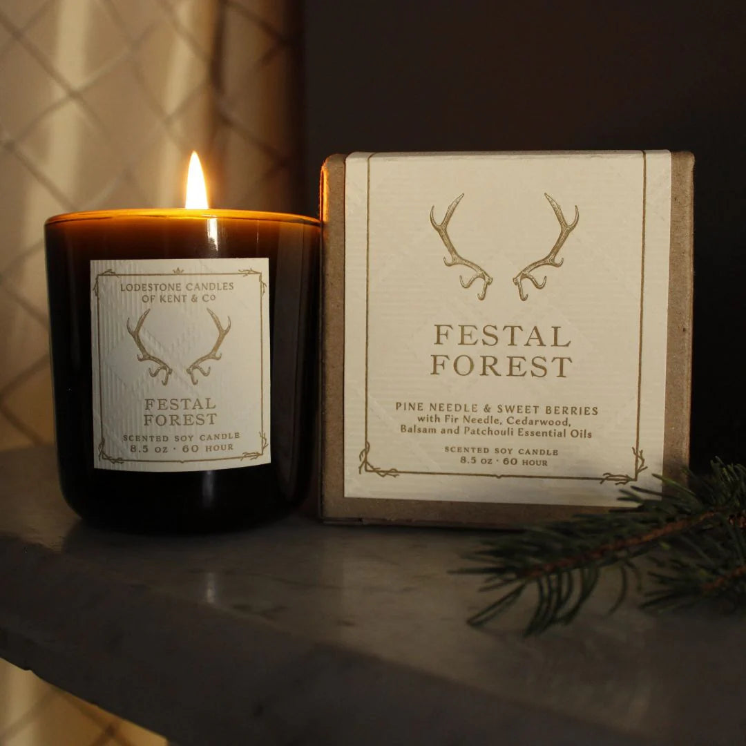 Festal Forest Candle