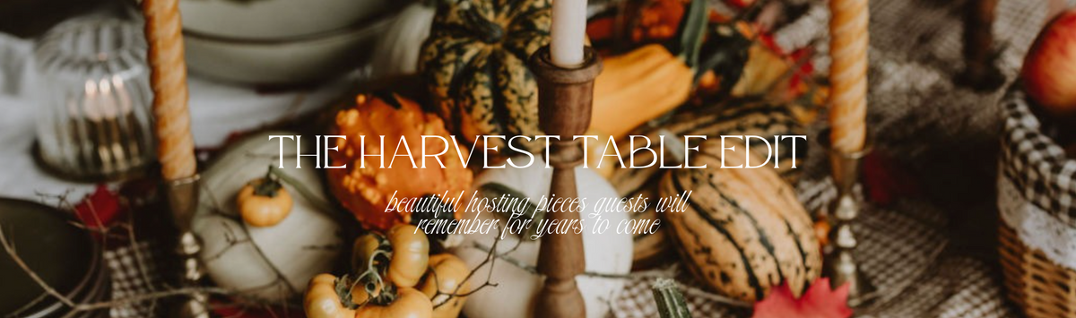 The Harvest Table Edit