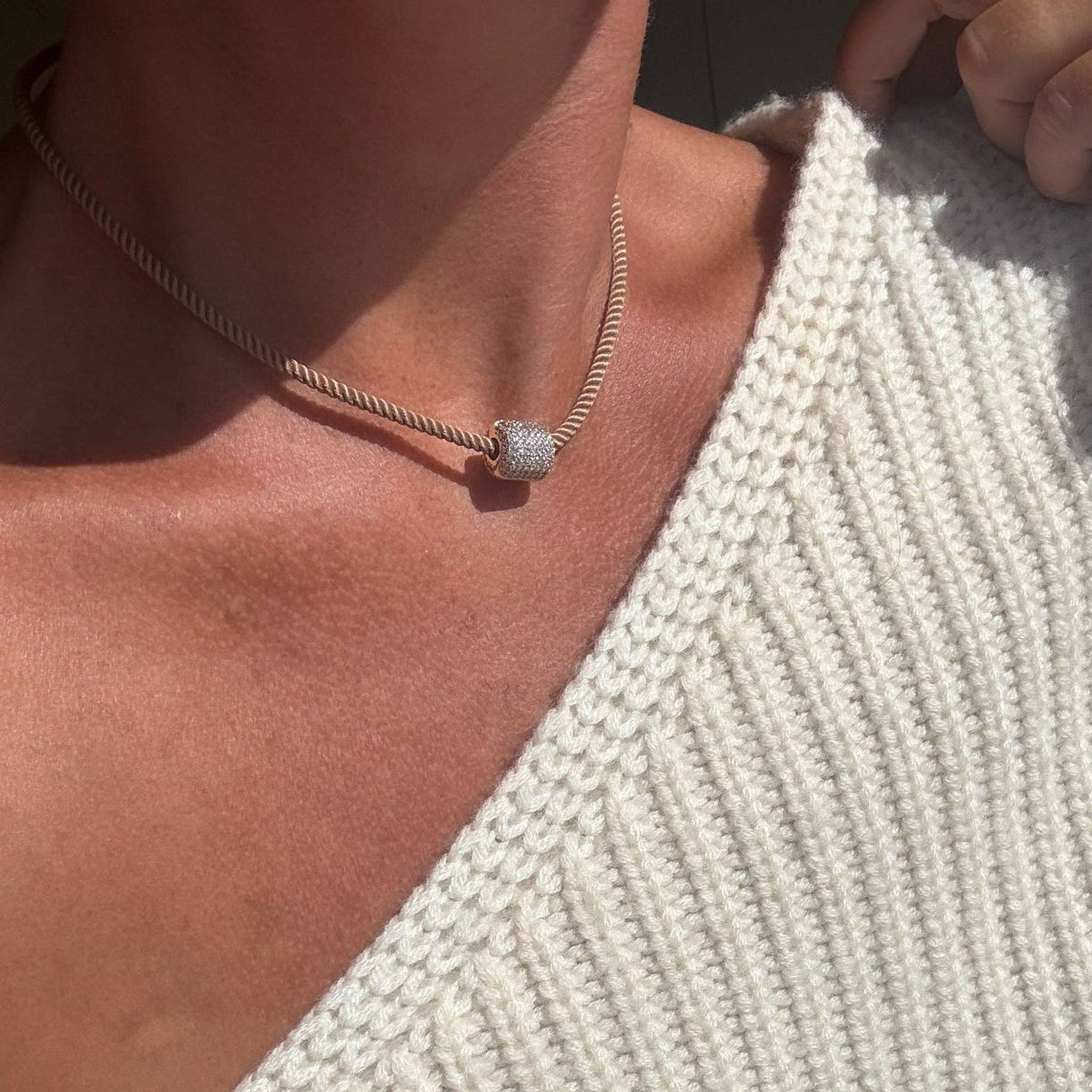 Thatch Coco Silk Cord Necklace | 15-17 Inch