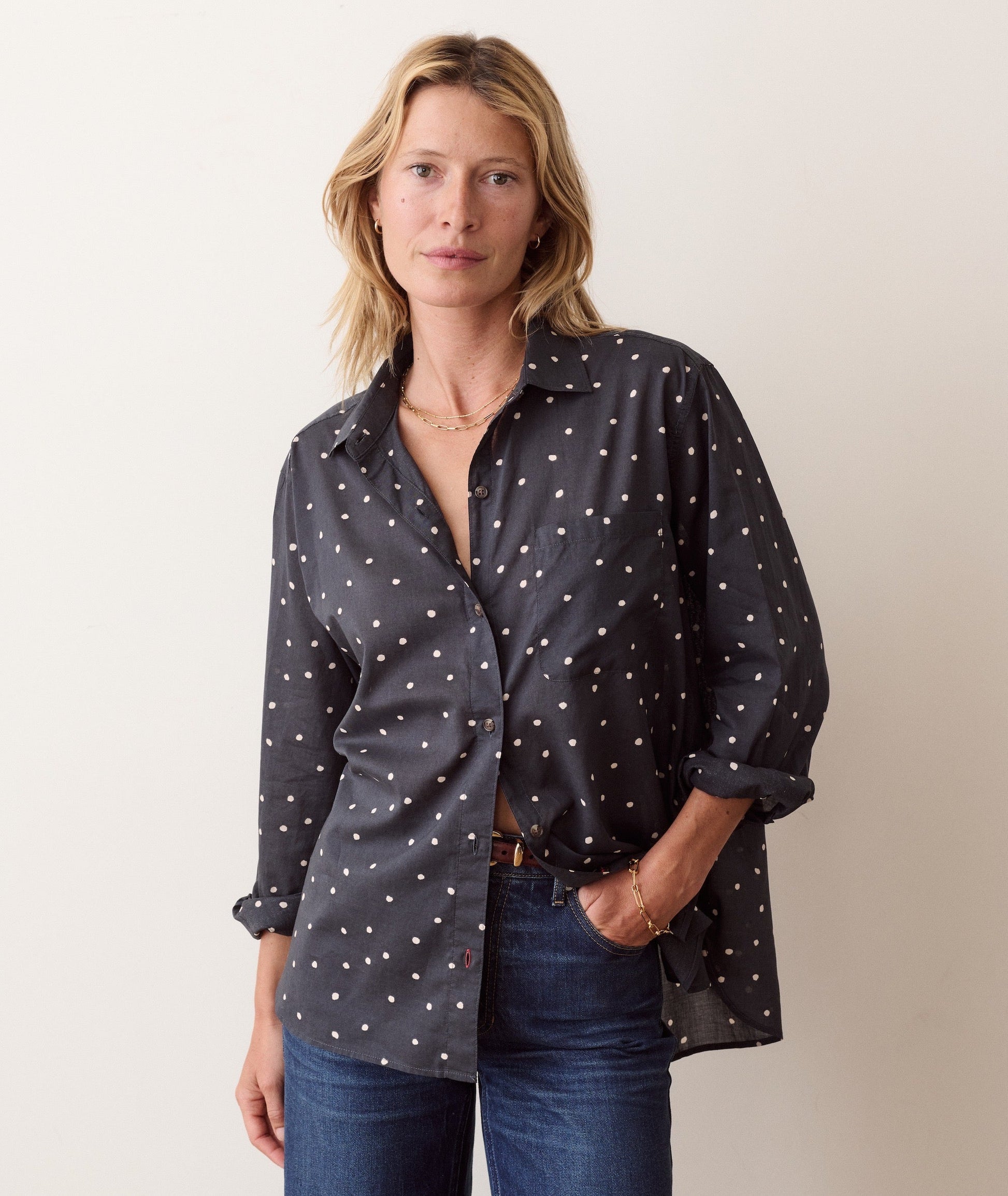 Jane Relaxed Voile Shirt