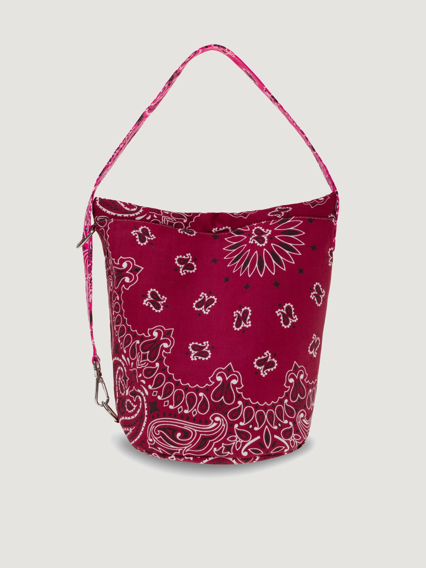 Seau Bag - Burgundy / Fuschia