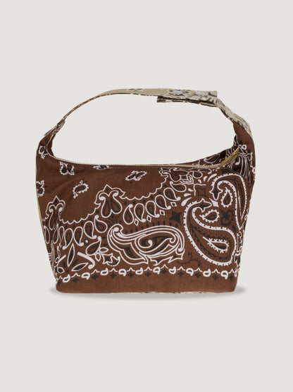 Mini Berlingot Bag - Brown / Beige