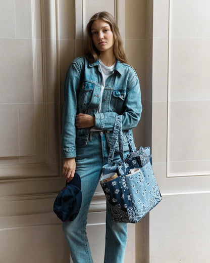 Picnic bag - Chambray / Navy