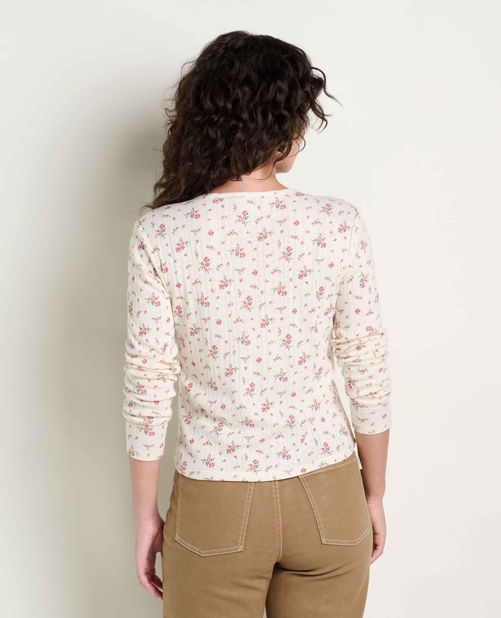 Foothill Pointelle Henley Tee | Toad&Co