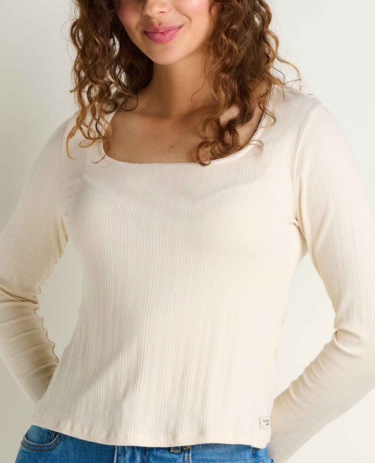 Rosalie Long Sleeve Square Neck Tee | Toad&Co