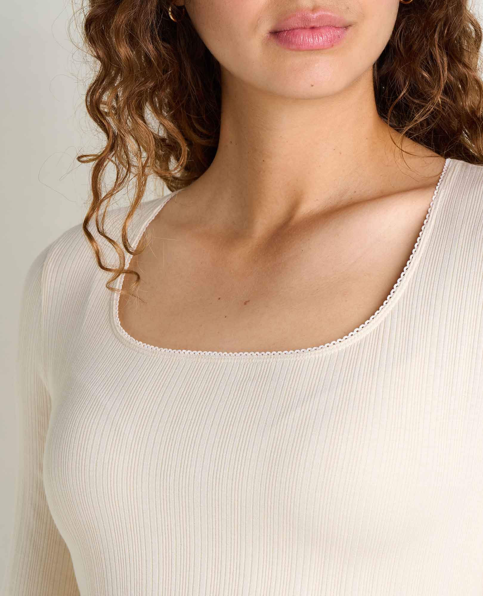 Rosalie Long Sleeve Square Neck Tee | Toad&Co