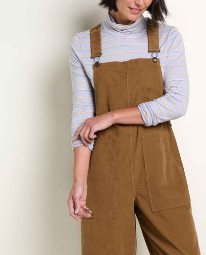 Cattail Corduroy Wide Leg Overall | Toad&Co
