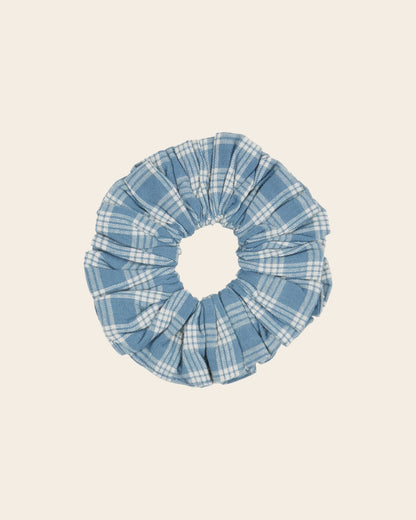Scrunchie          Blue checks