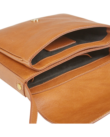 Emile et Ida Napa Leather Vintage Handbag