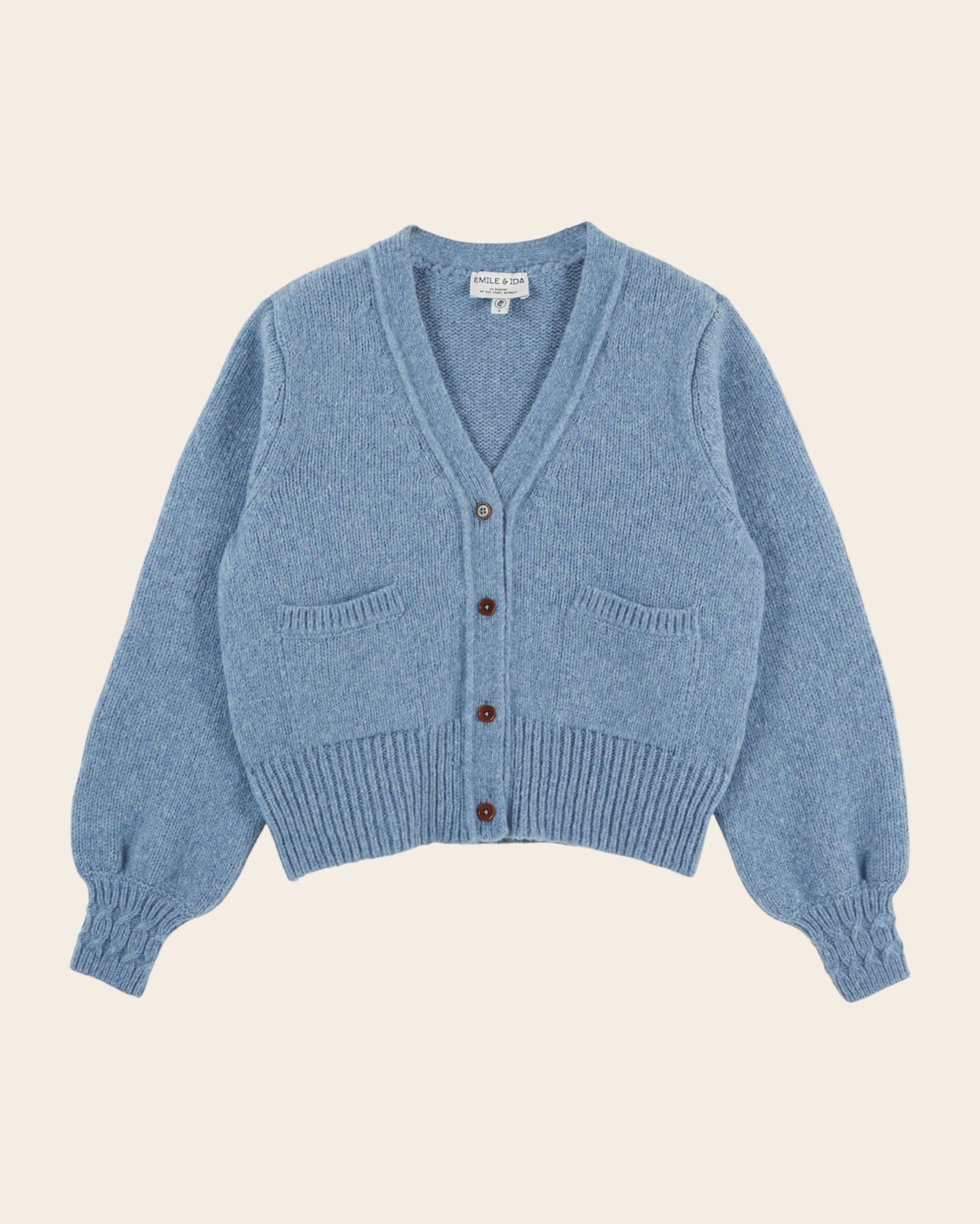 Cardigan          Ultra soft light blue
