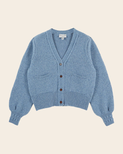 Cardigan          Ultra soft light blue