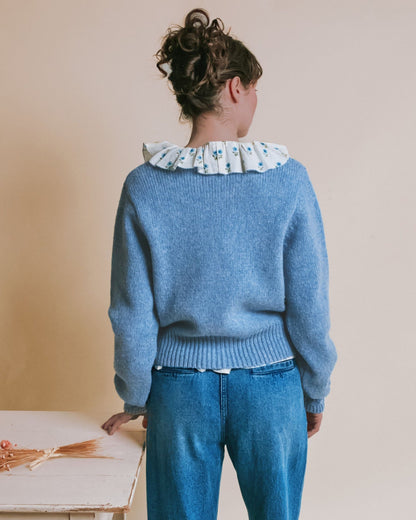 Cardigan          Ultra soft light blue