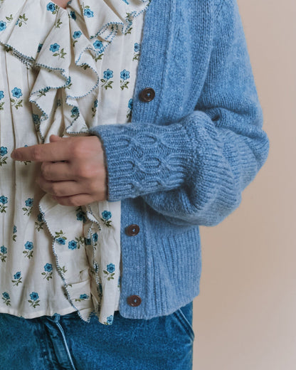 Cardigan          Ultra soft light blue