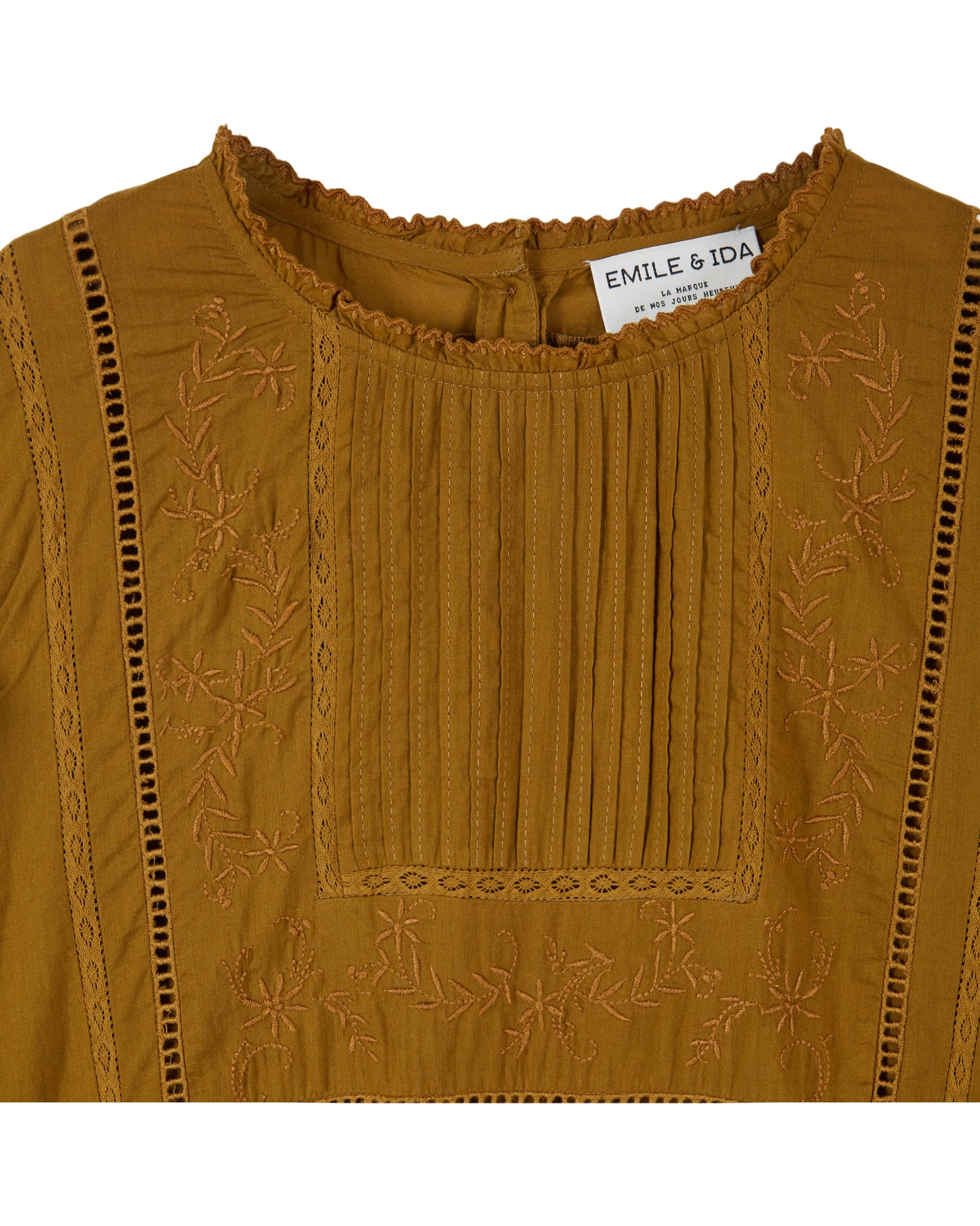 Emile et Ida Vintage Peplum Blouse