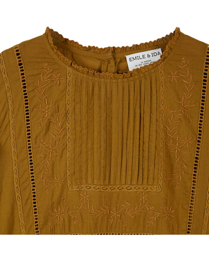 Emile et Ida Vintage Peplum Blouse