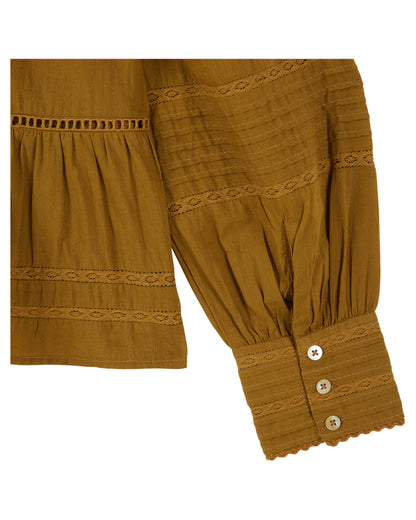 Emile et Ida Vintage Peplum Blouse