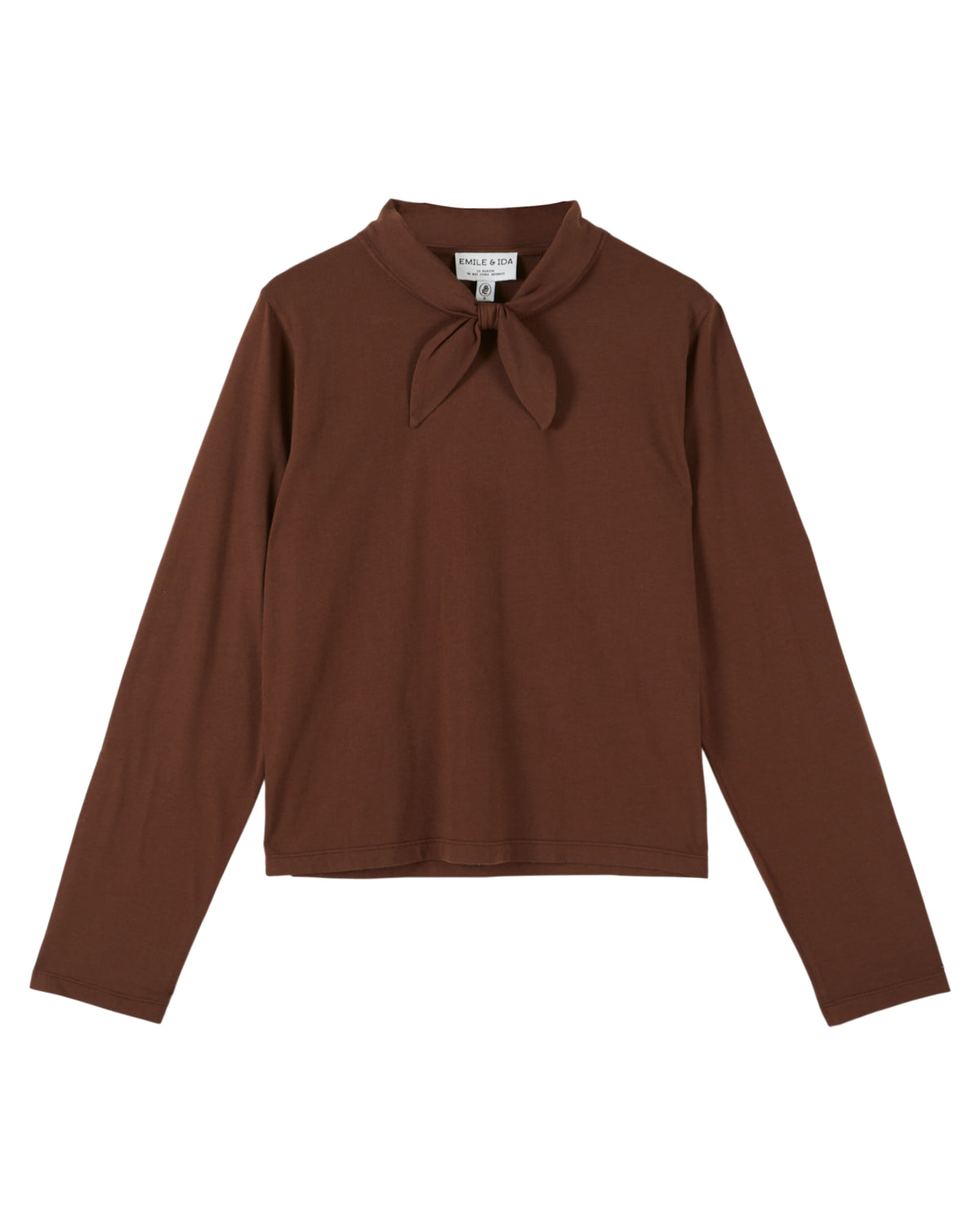 Emile et Ida Tie Long Sleeve Tee