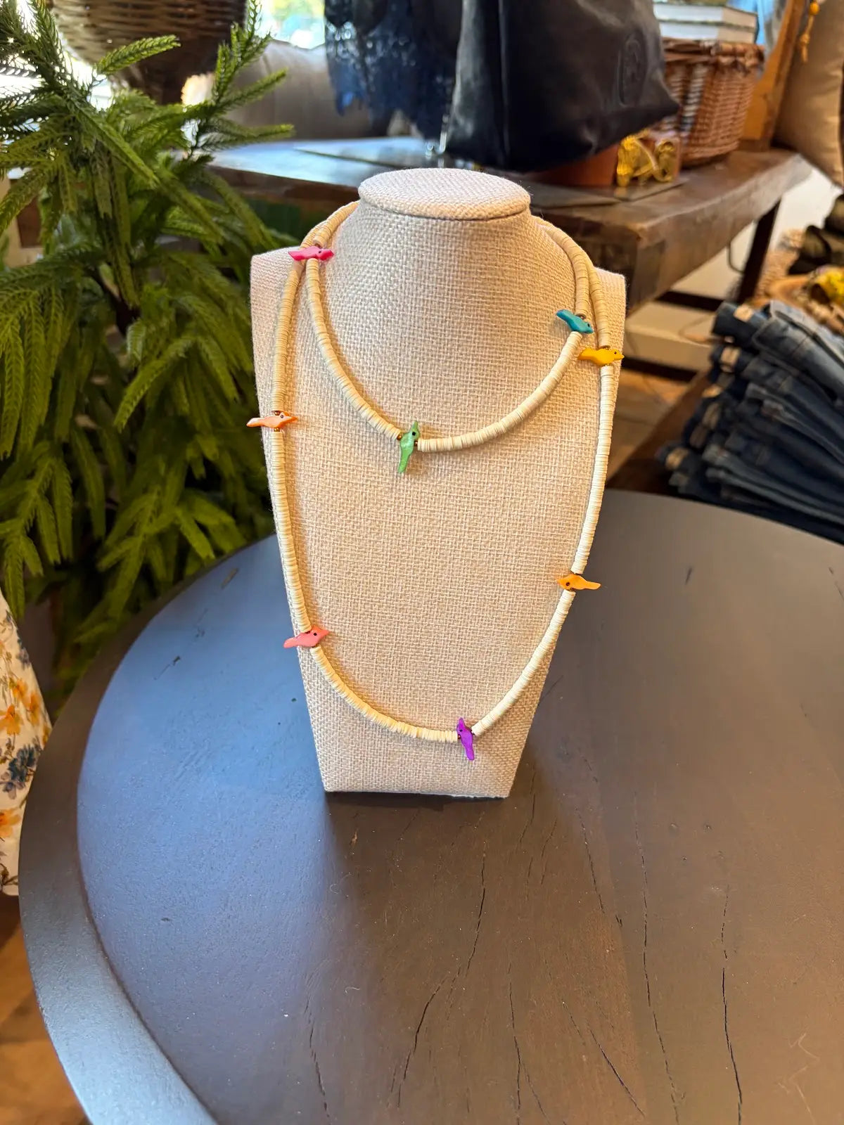 Game Day Fetish Birds Long Necklace