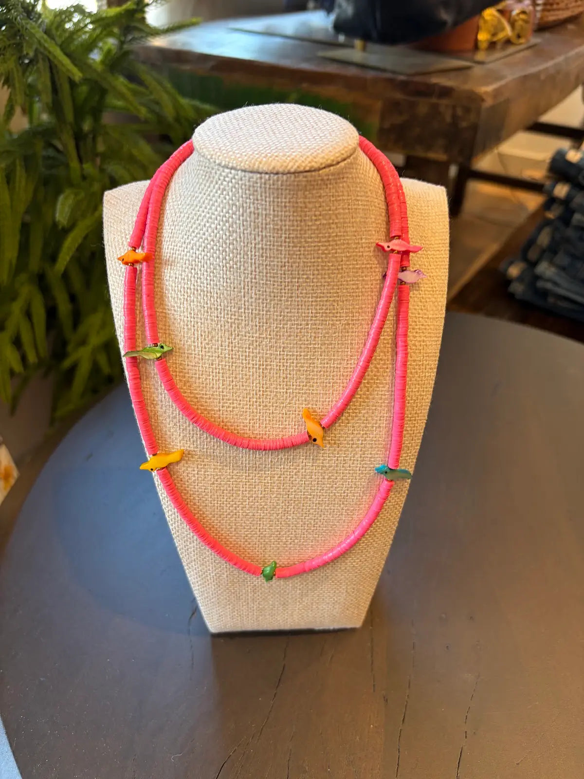 Game Day Fetish Birds Long Necklace