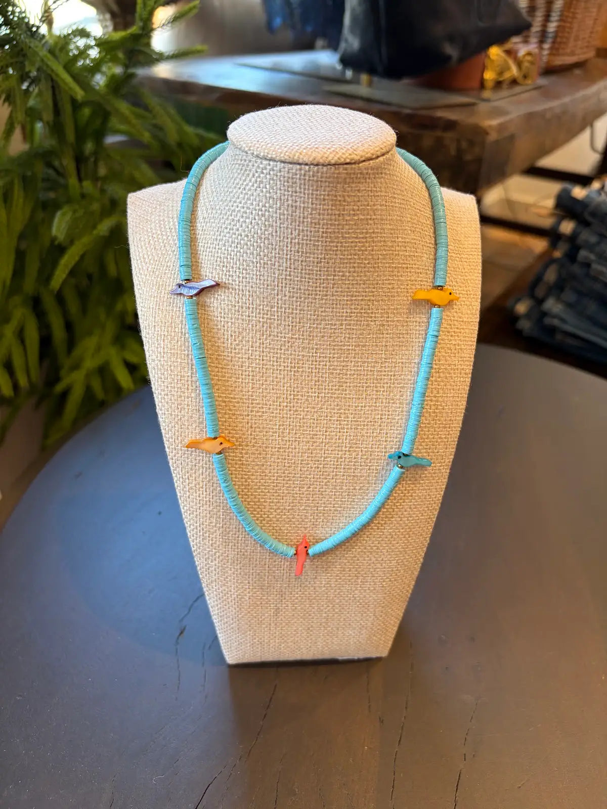 Game Day Fetish Birds Short Necklace