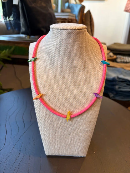 Game Day Fetish Birds Short Necklace