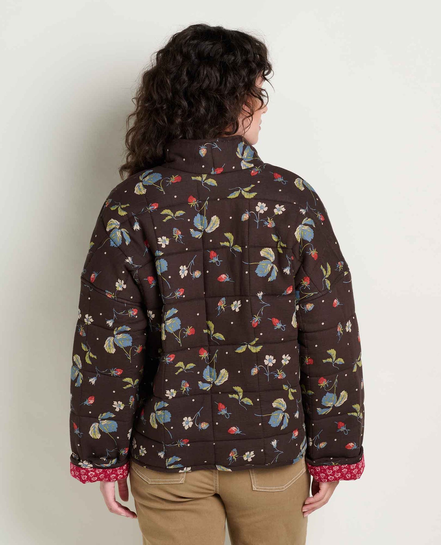 Organic Cotton Quilted Jacket with Recycled Insulation