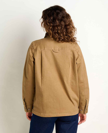 Women's Organic Cotton Balsam Denim Barn Jacket | Chore Coat