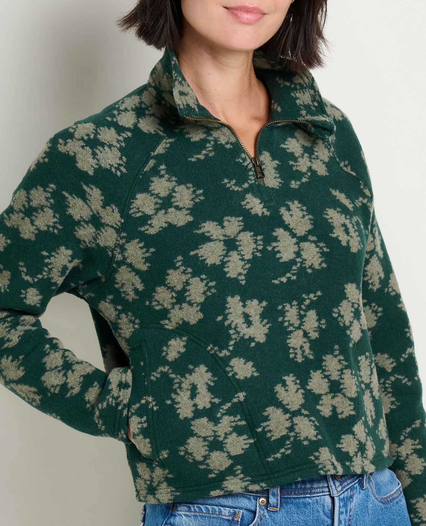 Women's Kennicott Italian Wool Quarter Zip | Toad&Co