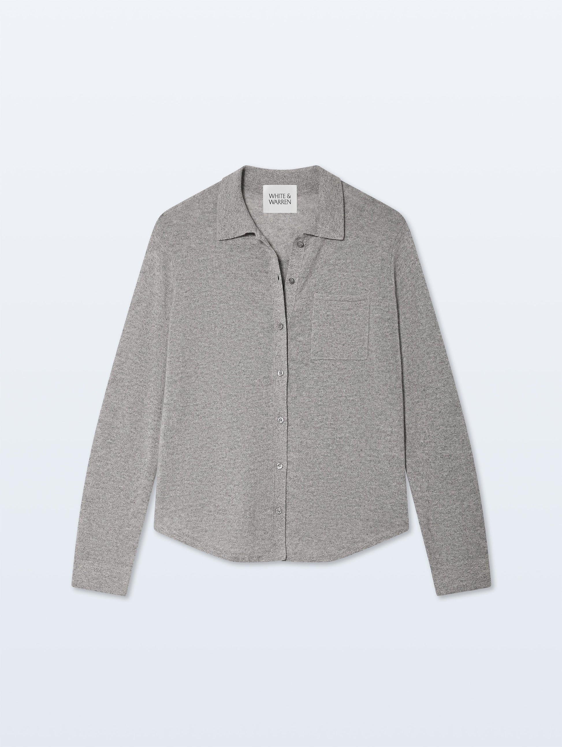 Cashmere Button Down